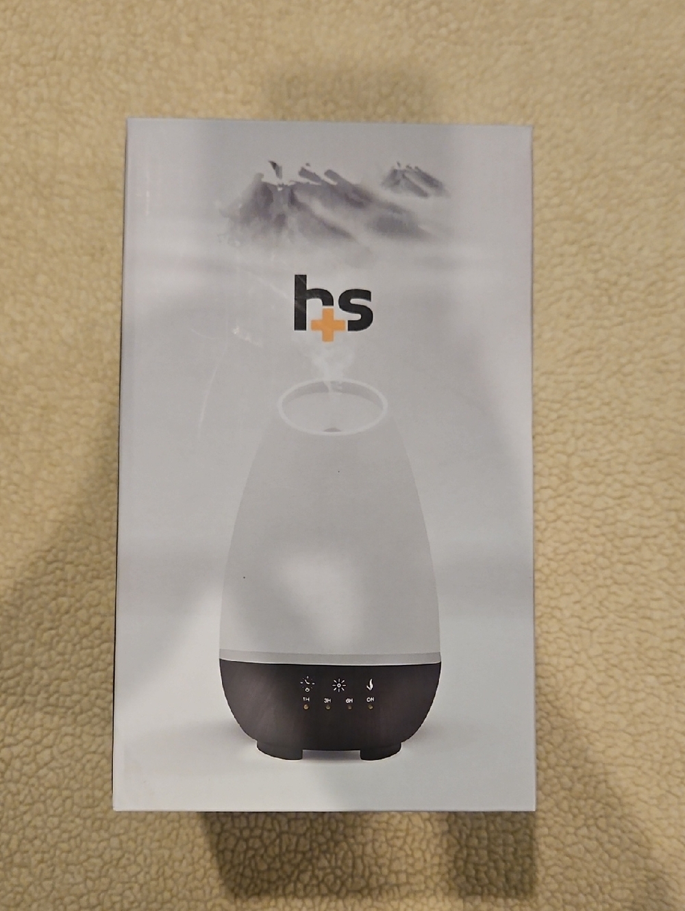 hs Aroma Diffuser in White and Black